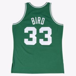 Larry Bird Kelly Green Boston Celtics 1985/86 Hardwood Classics Swingman Player Jersey