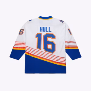 Brett Hull White St. Louis Blues 1995/96 Power Play Jersey