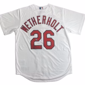JJ Wetherholt St. Louis Cardinals Autographed White Nike Home Jersey
