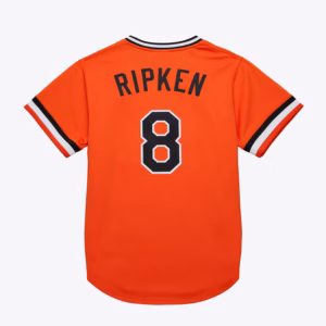 Cal Ripken Jr. Orange Baltimore Orioles 2001 Authentic Alternate Jersey