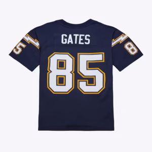 Antonio Gates Navy San Diego Chargers 2006 Legacy Jersey