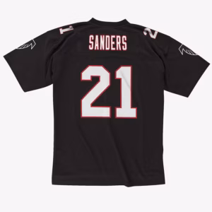 Deion Sanders Black Atlanta Falcons 1992 Legacy Player Jersey