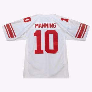 Eli Manning White New York Giants 2007 Authentic Jersey