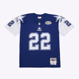Emmitt Smith Navy Dallas Cowboys 1995 Legacy Jersey