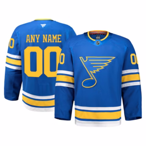 St. Louis Blues Fanatics Home Authentic Pro Custom Jersey