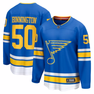 Jordan Binnington St. Louis Blues Fanatics Home Breakaway Player Jersey