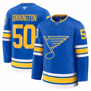 Jordan Binnington St. Louis Blues Fanatics Home Premium Player Jersey