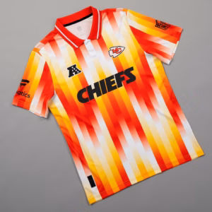 Kansas City Chiefs Fanatics NFL Football x Football Collared Fan Top