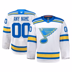 St. Louis Blues Fanatics Away Authentic Pro Custom Jersey