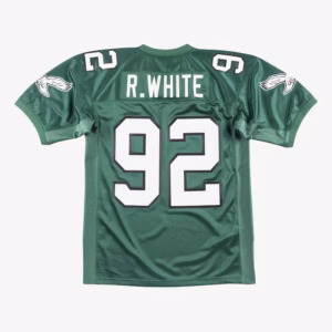 Reggie White Kelly Green Philadelphia Eagles 1992 Authentic Jersey