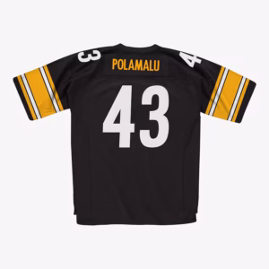 Troy Polamalu Black Pittsburgh Steelers 2005 Legacy Player Jersey