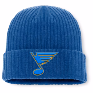 St. Louis Blues Fanatics Primary Logo Cuffed Knit Hat