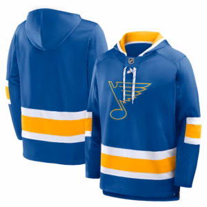 St. Louis Blues Fanatics Prime Time Fleece Lace Up Hoodie