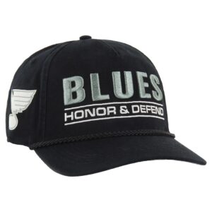 St. Louis Blues '47 OHT Military Appreciation Homeland Honor and Defend Hitch Adjustable Hat