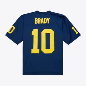 Tom Brady Michigan Wolverines Mitchell & Ness 1999 College Vault Jersey