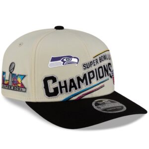 Seattle Seahawks New Era Super Bowl LX Champions Locker Room Trophy Collection 9SEVENTY Adjustable Hat