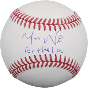 Masyn Winn St. Louis Cardinals Autographed Baseball with "For The Lou" Inscription