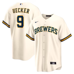 Bob Uecker Milwaukee Brewers Nike Home Retired Player Replica Jersey